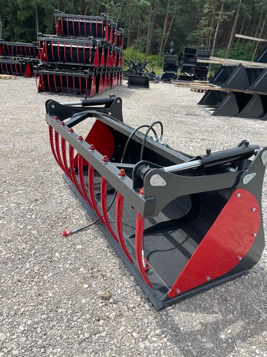 Łycho -krokodyl krokodyl do obornika METAL TECHNIK 2 siłowniki