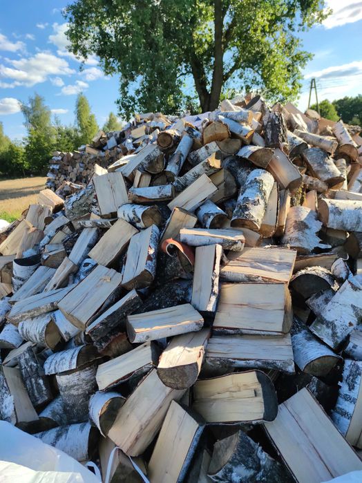 sprzedam suche 2 letnie drewno opałowe brzoza