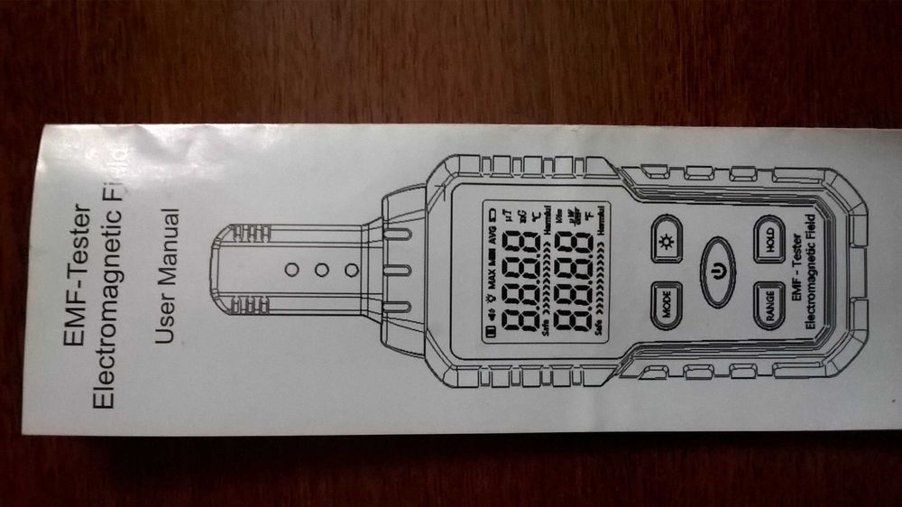 detector Pulsos Electromagnéticos Microondas emf