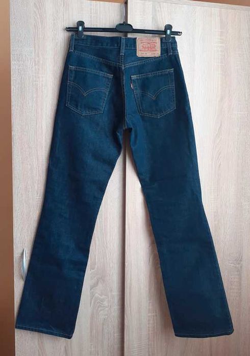 38 Levi's nowe dżinsy jeansy spodnie bootcut '90s Y2K real vintage