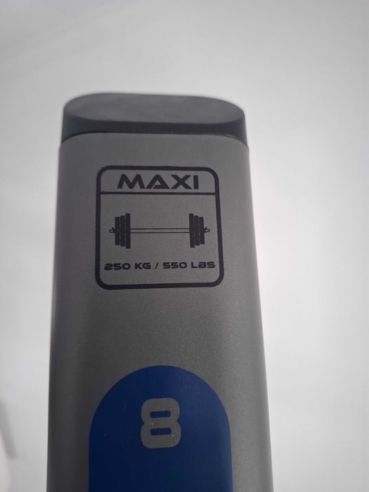Rack com pesos e barra de 10kg