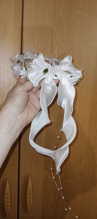 Wianek komunijny akcesoria torebka