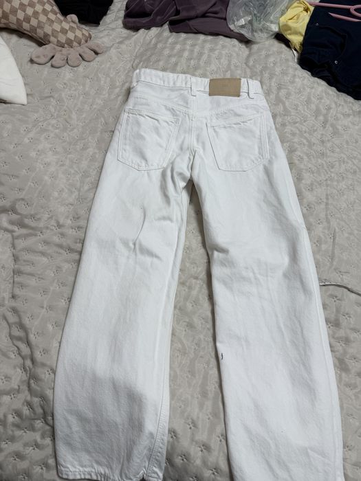 Джинси ZARA білі 8 -9 роуів