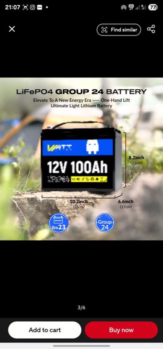 Humsienk A+ EVE 12.8 V 100 AH  lfp lifepo4 літій залізо акумулятор