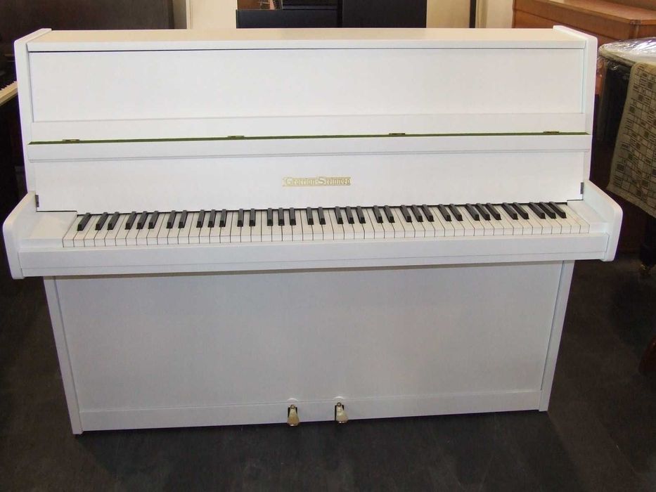 Pianino Grotrian Steinweg mod 110, białe, made in Germany