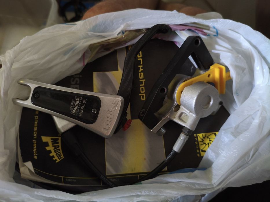 Material variado para bicicletas