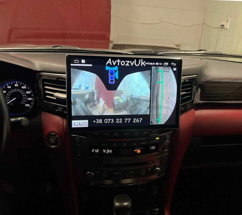 Магнитола LEXUS LX 570 LX570 Лексус ЛХ-570 AZ10 GPS CarPlay Android 15