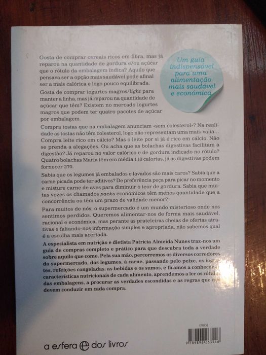 Patrícia Almeida Nunes - Uma especialista em nutrição no supermercado