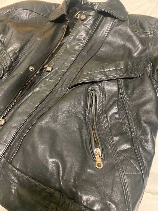Кожаная куртка Noble отличное состояние, не устаревшая