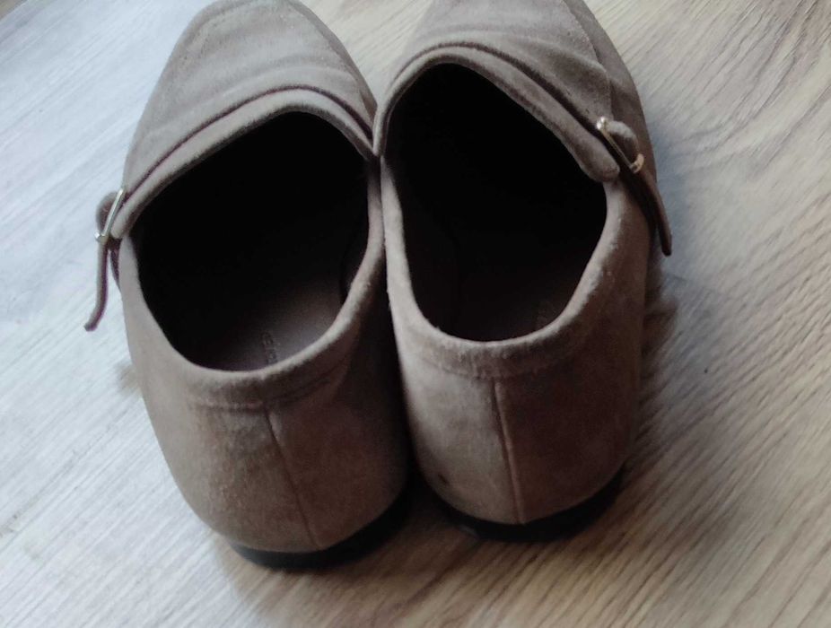 Skórzane mokasyny loafersy półbuty 25cm. Jak nowe.