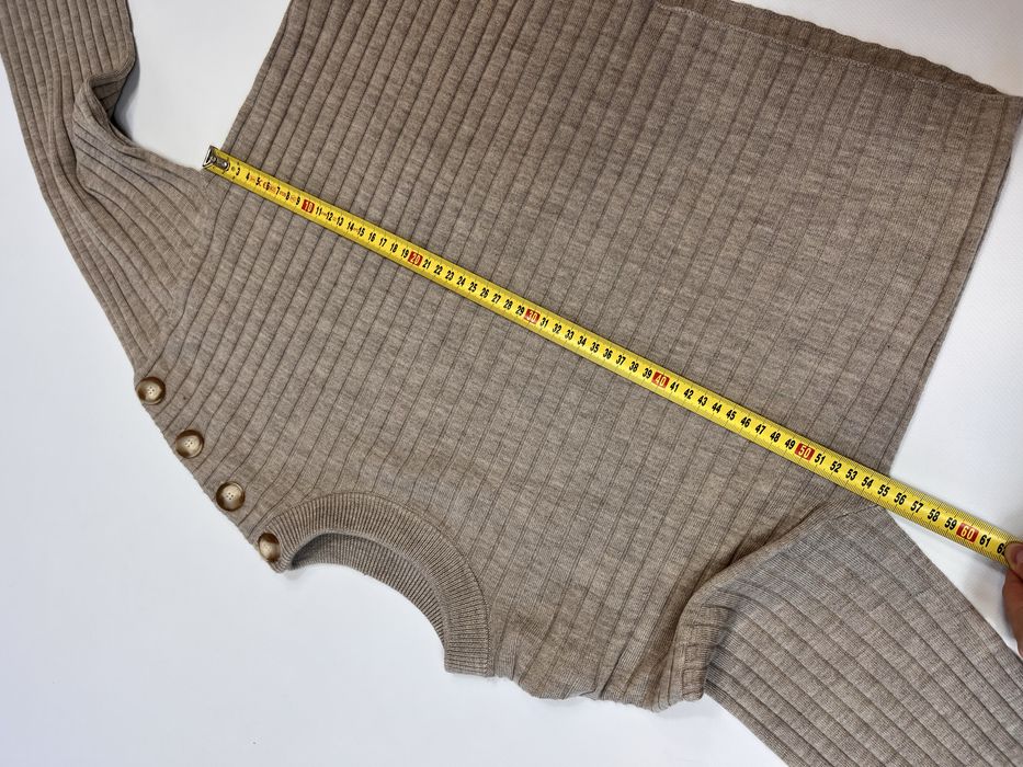 Sweter Sezane merino bezowy