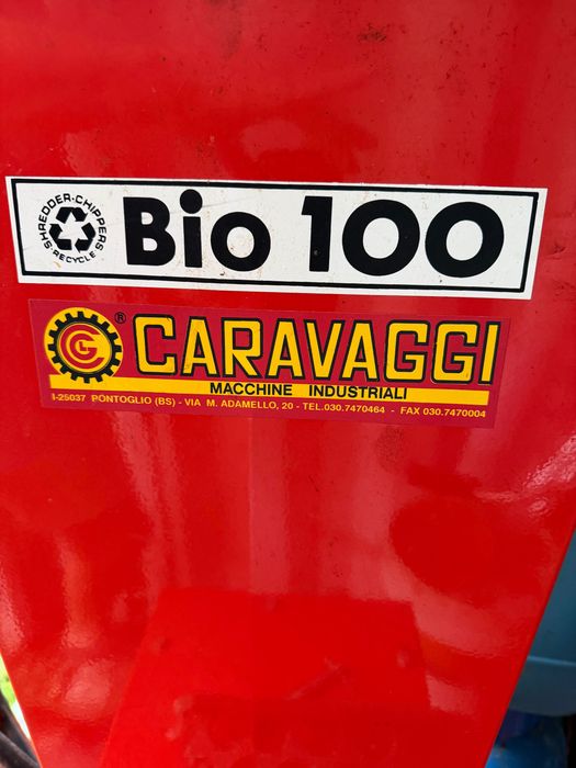 Triturador de ramagem Caravaggi Bio 100