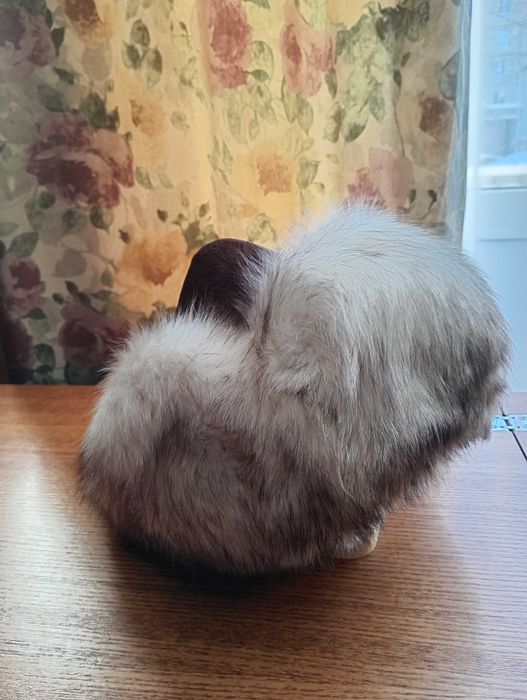 Шапка натуральный мех (Песец