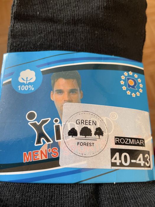 Skarpety męskie bawełniane roz 40 -43