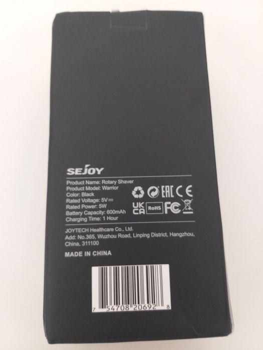 Barbeador elétrico rotatório