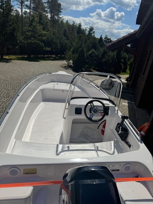 Łódź HR 460 Fishing Suzuki 50 KM 2024 +przyczepa Brenderup