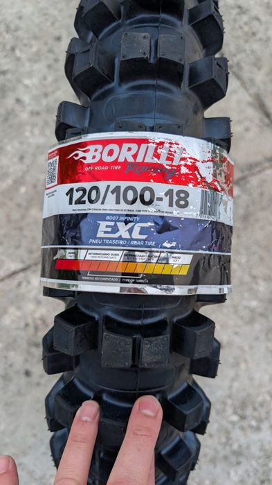 Pneu Enduro Borilli 120/100-18 Novo
