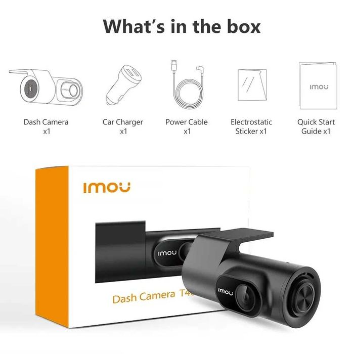 ‼️ NEW ‼️ Автомобильный видеорегистратор Imou T400 2K HD