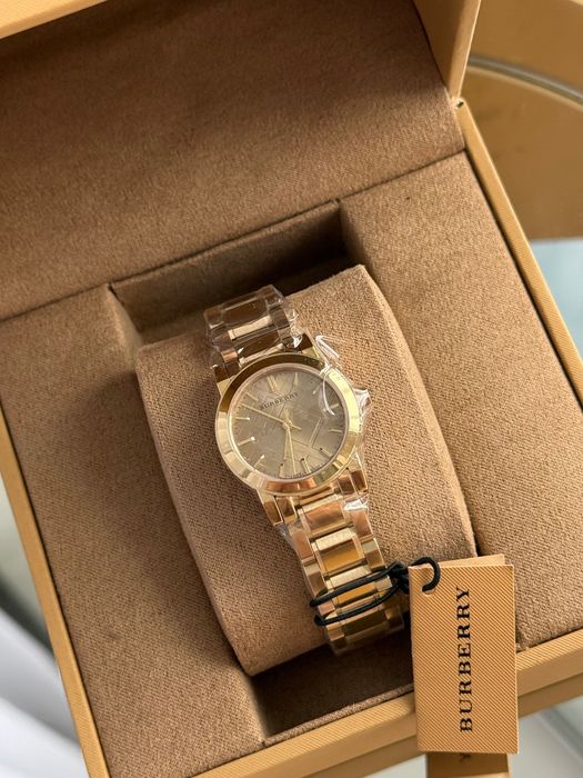 Годинник жіночий Burberry BU9227 золотий Барбери