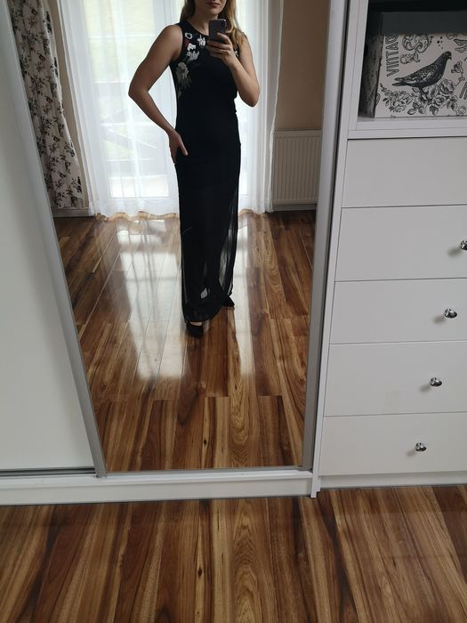 Sukienka ZARA Trafaluc Maxi