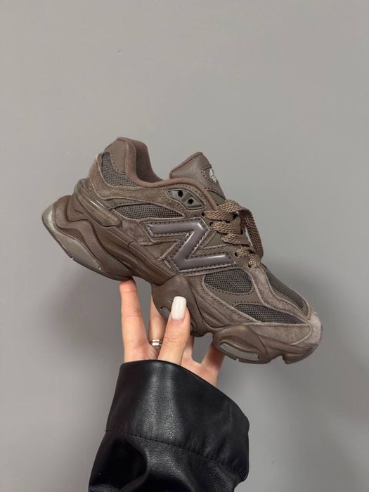 New Balance 9060 Chocolate Brown 36-45 нью беленс шоколадні