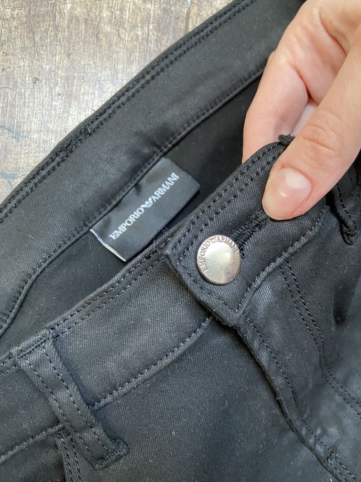Джинсы скинни Emporio Armani