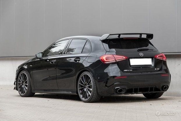 LIP SPOILER AILERON LÂMINA MERCEDES-BENZ CLASSE A W177 A35 A45 AMG nov