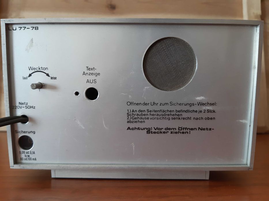 Aparelho relógio "amador" (Alemanha) Vintage