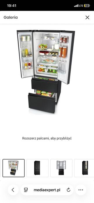 Lodówka hisense uszkodzona