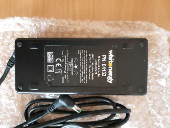 zasilacz do notebooka Whitenergy