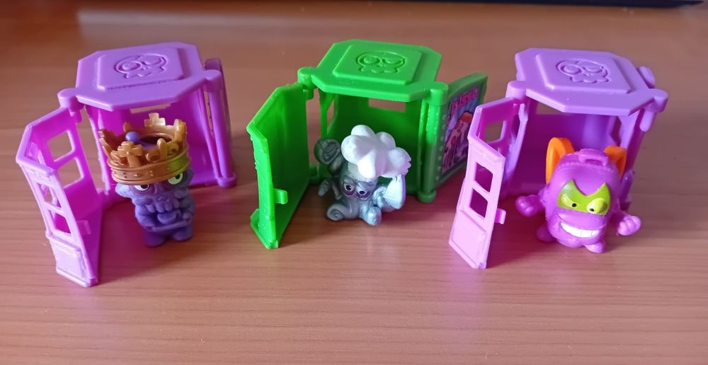 Zoomlings- Grossery Gang-Figuras+Casinhas