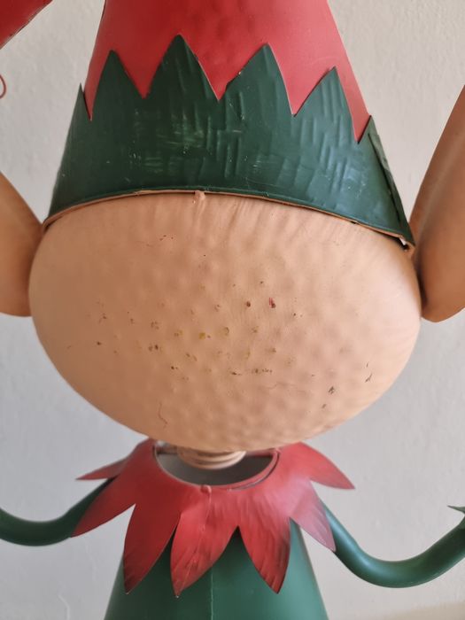 Figura de Natal decorativo de grandes dimensões – aprox. 1,08 m de altura.