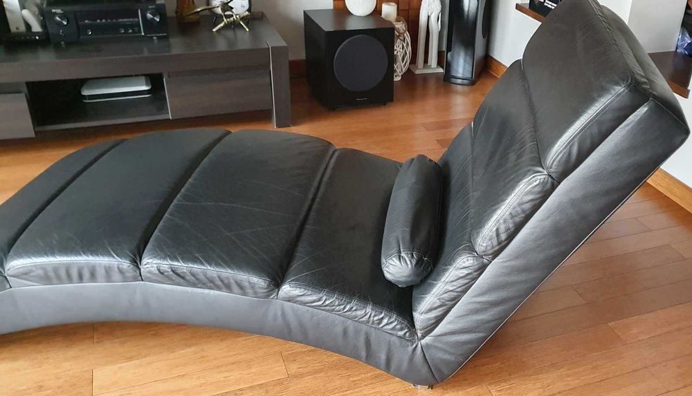 Szezlong - skóra naturalna