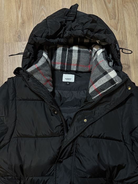 Пуховик Burberry/куртка барбері/пуховик барбері