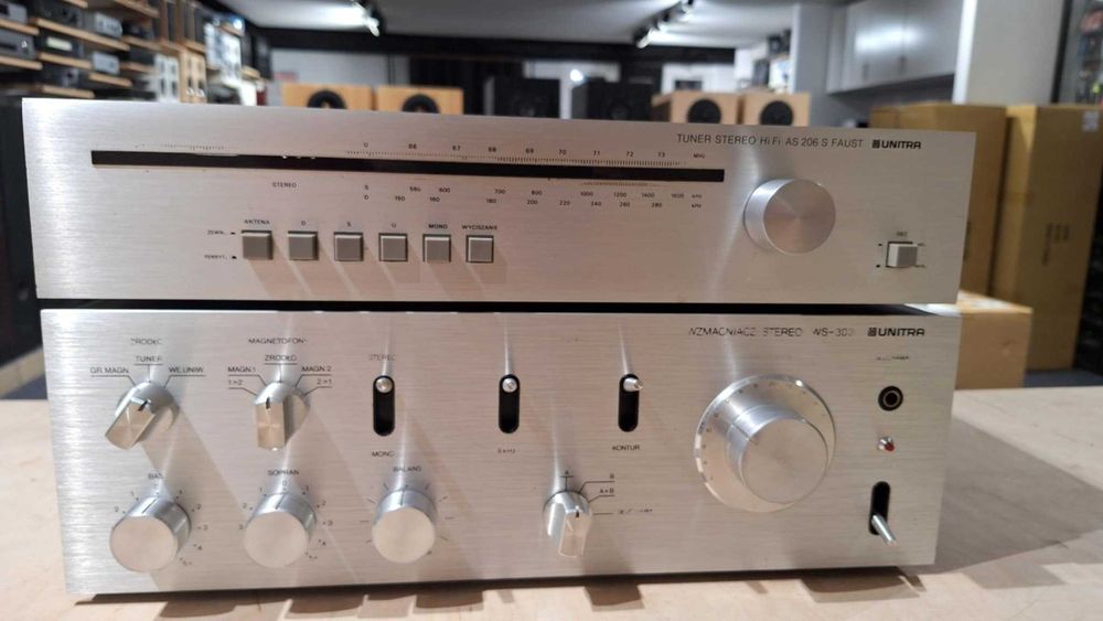 UNITRA - Wzmacniacz  Unitra WS 303 | Tuner Faust 205 S