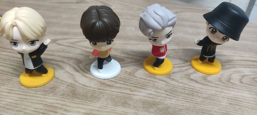 Bonecos Coleção McDonald’s – Conjunto 4 Figuras