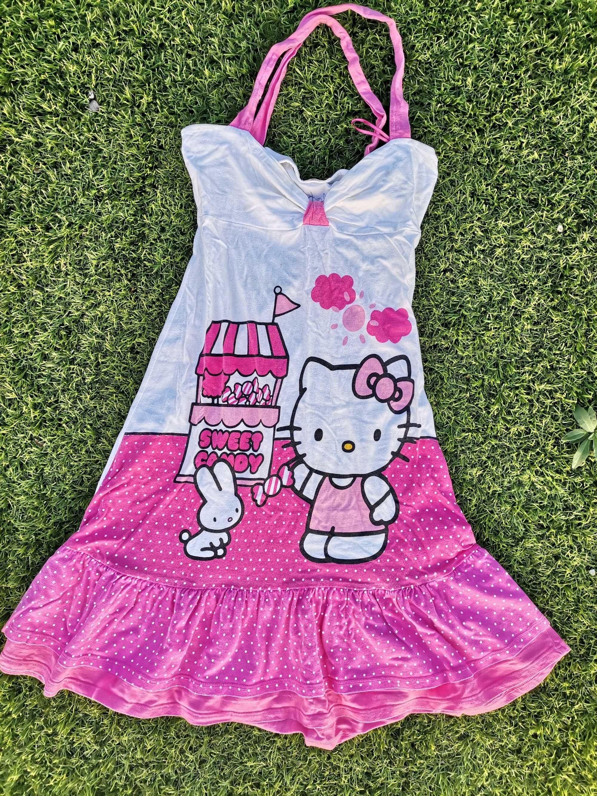 Vestido rosa Hello Kitty Oysho Benfica OLX Portugal