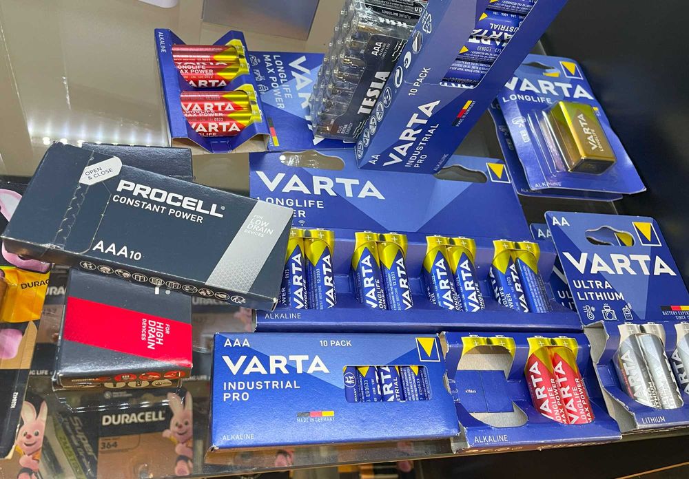 Акумулятор батерея LG Samsung Varta Molicel Renata Duracell Eneloop GP