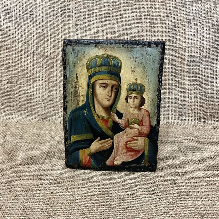 Старинная икона Озерянская Пресвятой Богородицы