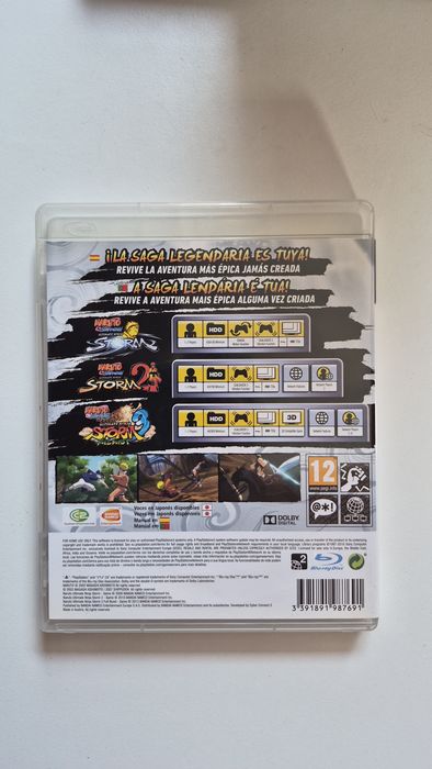 Jogo Ps3 Naruto Ultimate Ninja Storm Collections