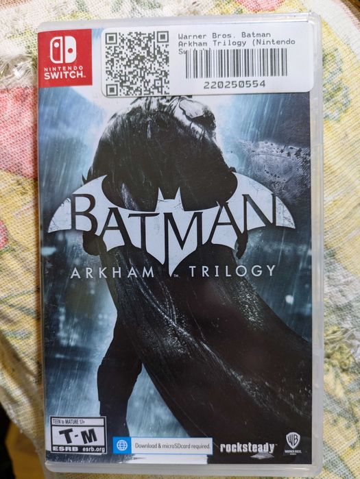 Batman arkham trilogy nintendo switch