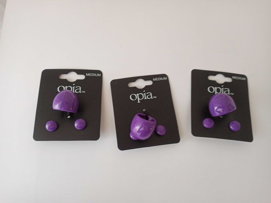 Pierścionek + kolczyki plastik - NOWE - PRIMARK