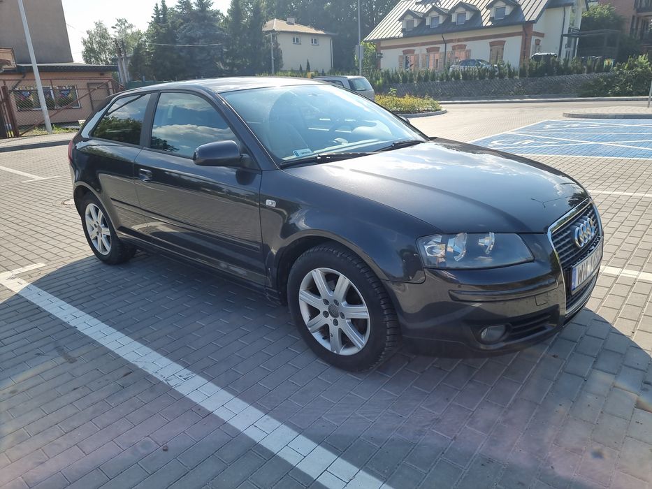 Audi a3 sport back 1.6 MPI 2006 Prywatnie grafitowy warto