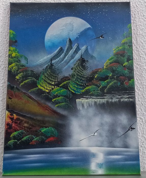 Pintura a mão (spray)