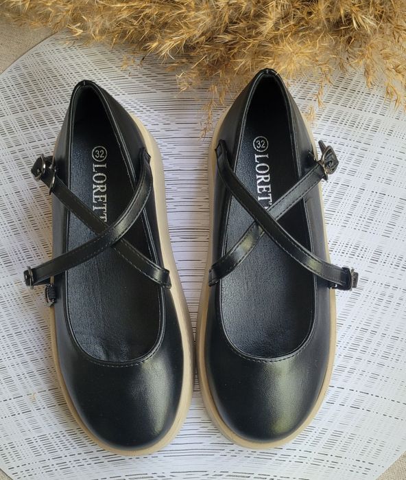Туфлі для дівчинки, лофери для дівчинки р. 32 36