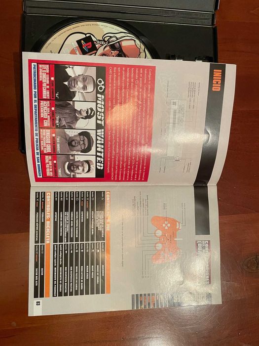 Jogos PlayStation 2 - Singstar+Eye, c/ acessórios, barato!!