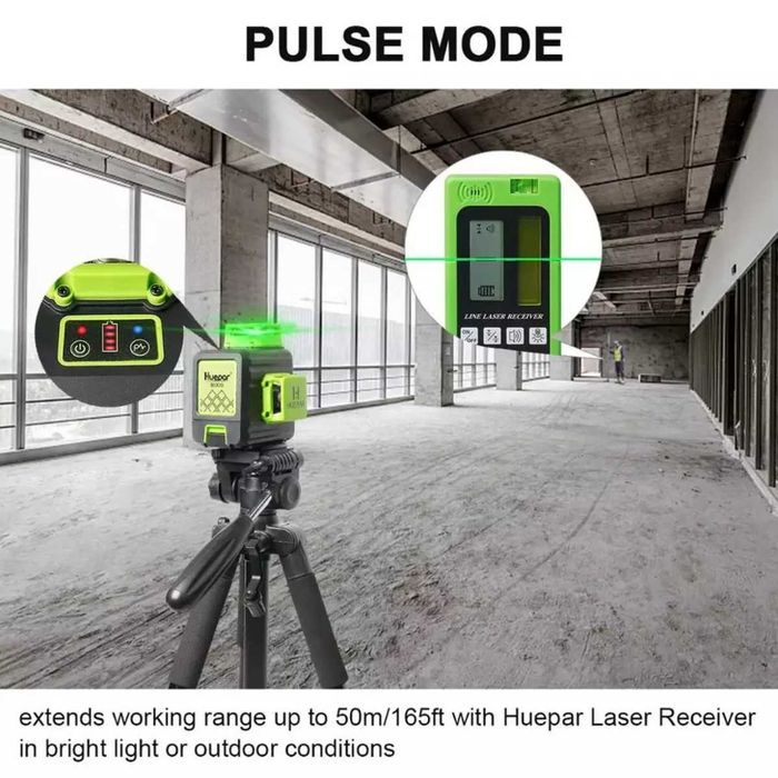 Лазерний рівень нівелір Huepar B03CG Ultimate 2026 3D 360 OSRAM