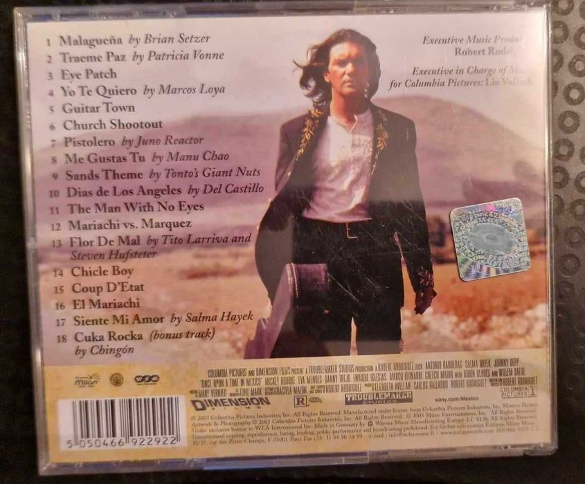 Once Upon a Time in Mexico CD