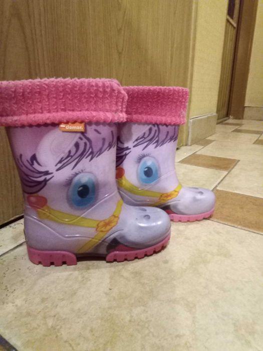 Kalosze pony dla dziewczynki 27/28 tylko odbiór osobisty