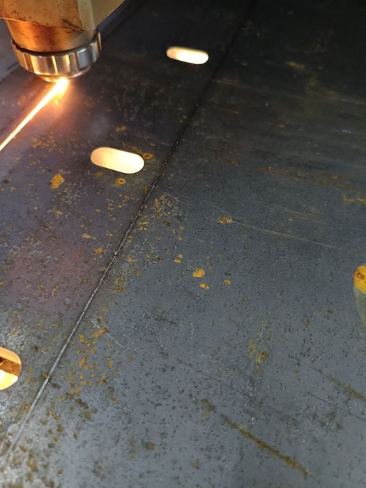 Cięcie laserowe blach